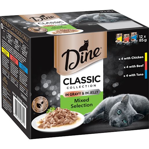 CLASSIC COLLECTION MIXED CAT FOOD 12X85GM