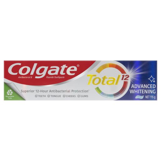 TOTAL ADVANCED WHITENING TOOTHPASTE 115GM