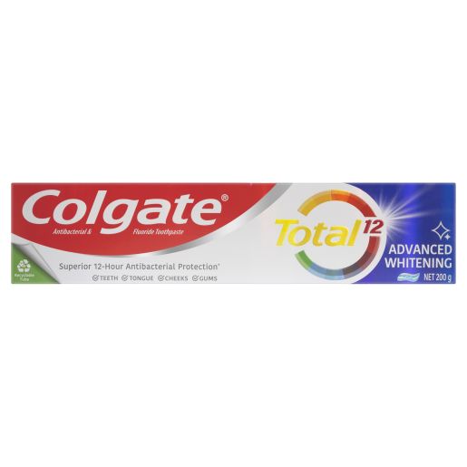 TOTAL ADVANCED WHITENING TOOTHPASTE 200GM