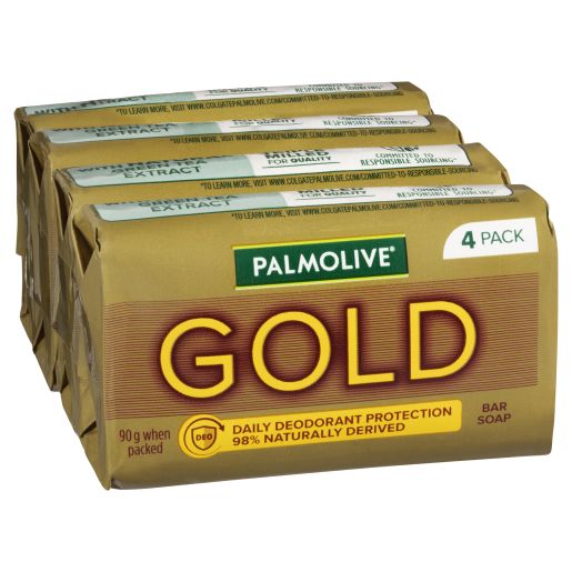 SOAP GOLD 4 PACK 90GM