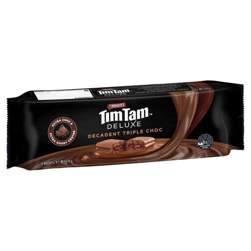 DELUXE DECADENT TRIPLE CHOC TIM TAM 175GM