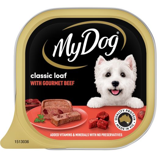 GOURMET BEEF DOG FOOD 100GM