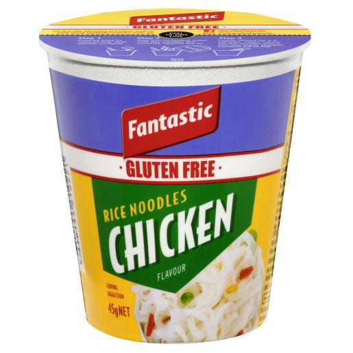 CHICKEN CUP NOODLES GLUTEN FREE 45GM