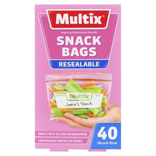 QUICK ZIP SNACK BAGS 40S