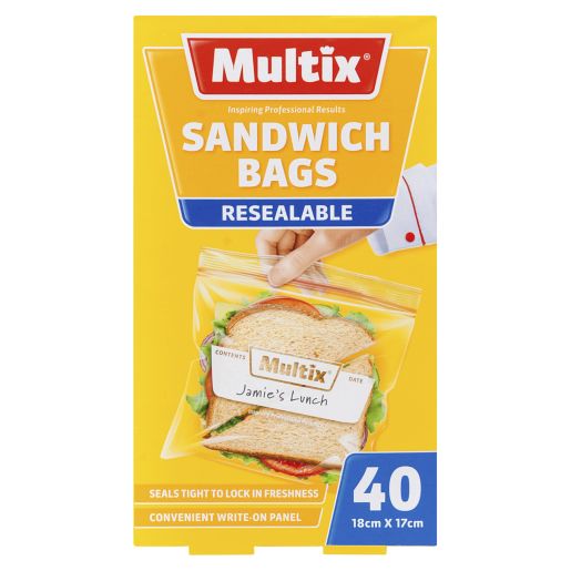 QUICK ZIP SANDWICH BAGS 40S