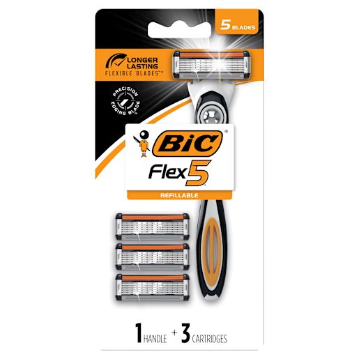 FLEX 5 HYRBID RAZOR 3PK