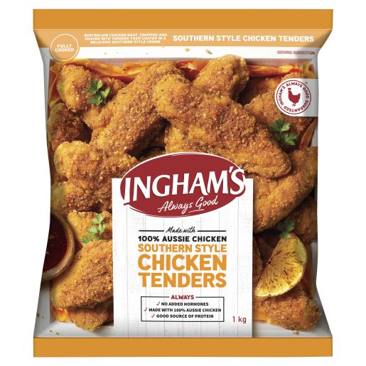 CHICKEN TENDERS SOUTHERN STYLE 1KG