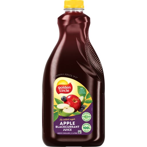 APPLE BLACKCURRENT FRUIT JUICE 2L