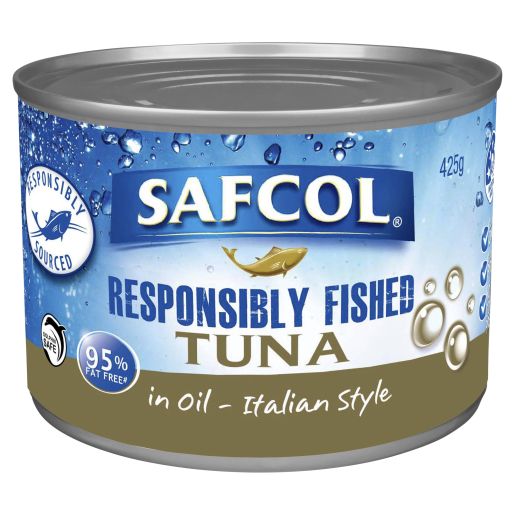 RESPONSIBLY FISHED TUNA IN ITALIAN OIL 425GM