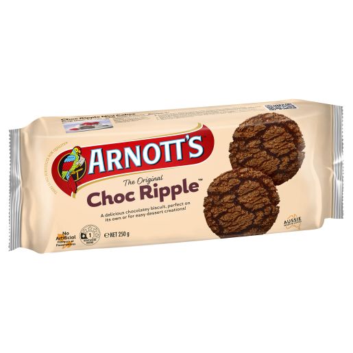 BISCUITS CHOCOLATE RIPPLE 250GM