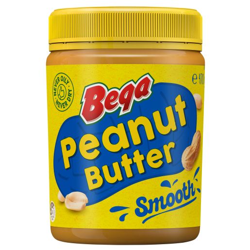 SMOOTH PEANUT BUTTER 470GM