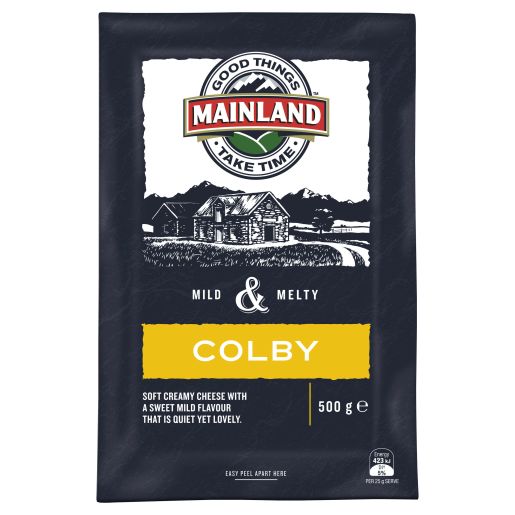 COLBY CHEESE BLOCK 500GM