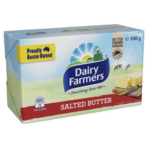 SALTED BUTTER BLOCK 500GM