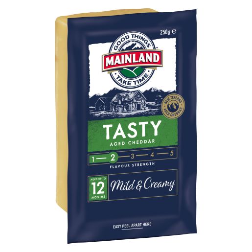 TASTY CHEDDAR CHEESE BLOCK 250GM