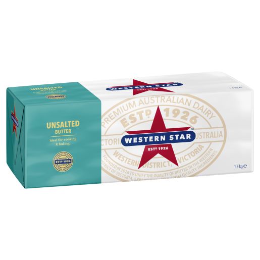 UNSALTED BUTTER 1.5KG