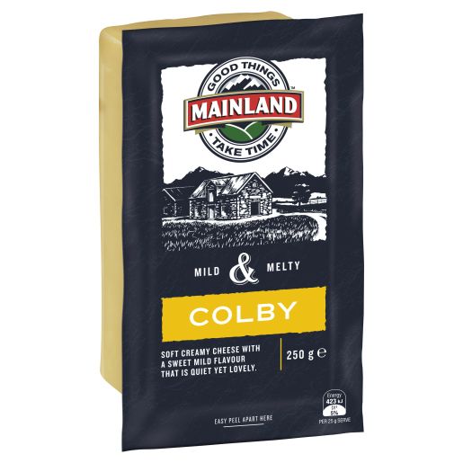 COLBY CHEESE BLOCK 250GM