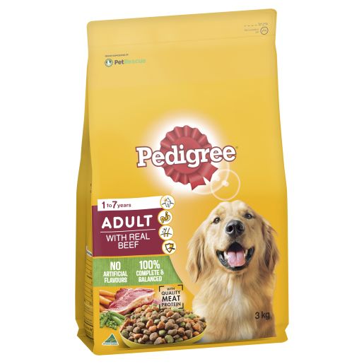 MEATY BITES BEEF DOG FOOD 3KG