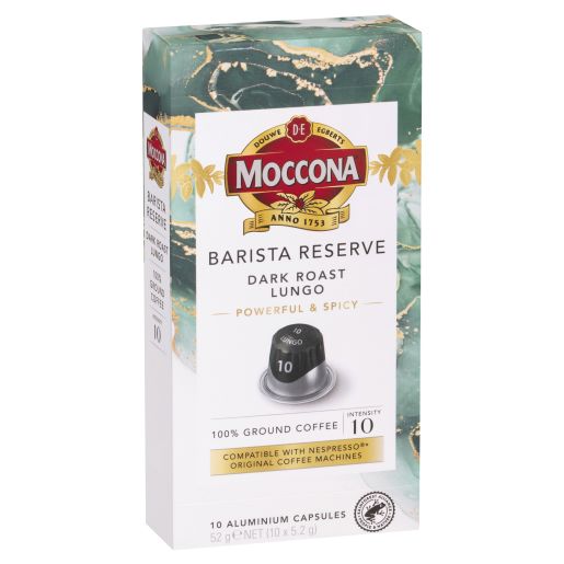 BARISTA RESERVE DARK ROAST LUNGO CAPSULES 10S