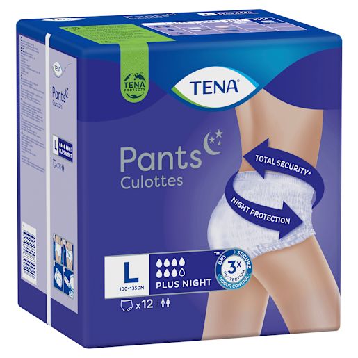 NIGHT LARGE INCONTINENCE PANTS 12S