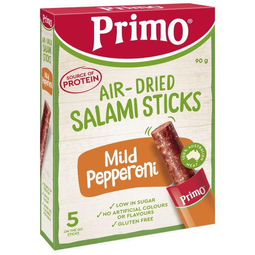 PEPPERONI AIR-DRIED SALAMI STICKS 90GM