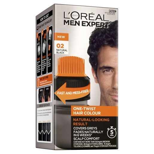 MEN EXPERT NATURAL BLACK 02 HAIR COLOUR 1S