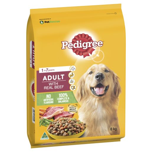 MEATY BITES BEEF DOG FOOD 8KG