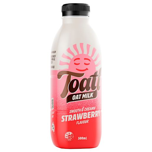 STRAWBERRY OAT MILK DAIRY SUBSTITUTE 500ML