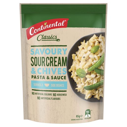 SOUR CREAM & CHIVES PASTA & SAUCE 85GM