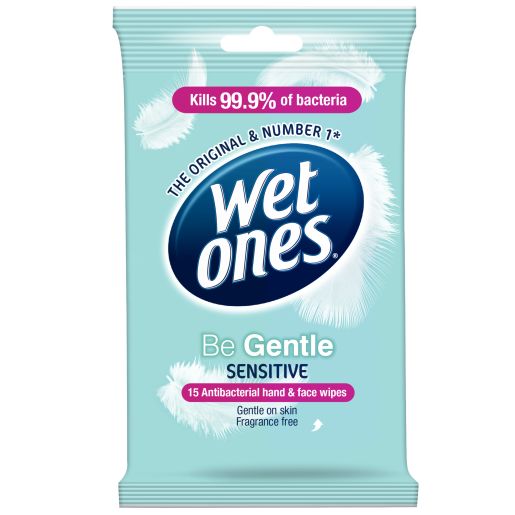 BE GENTLE TRAVEL PACK WIPES 15PK