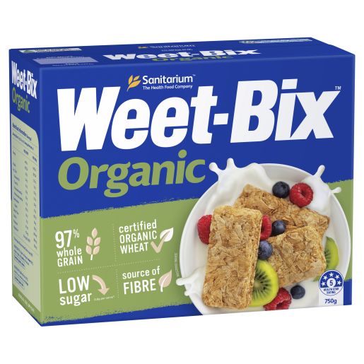 ORGANIC WEET-BIX 750GM