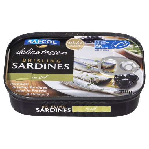 BRISLING DARDINES IN OIL 110GM