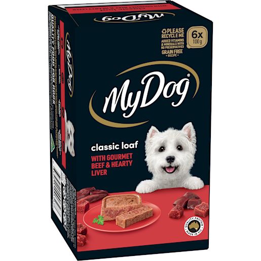 SELECTION BEEF LIVER WET DOG FOOD 6X100GM