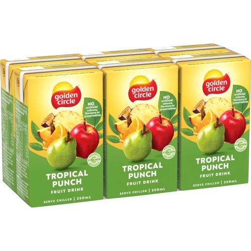 TROPICAL PUNCH JUICE 6 PACK 6X250ML