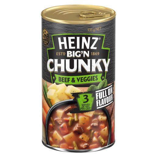 SOUP CHUNKY BEEF AND VEGETABLE 535GM