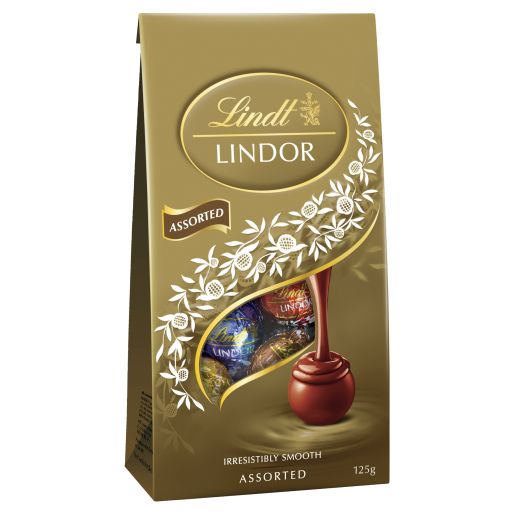 LINDOR ASSORTED SHARE BAG 125GM