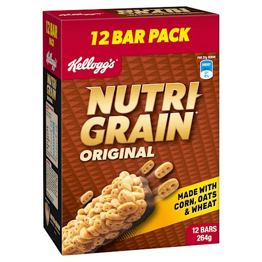 NUTRI GRAIN BARS ORIGINAL 264GM