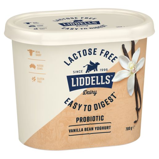 VANILLA BEAN LACTOSE FREE YOGHURT 700GM