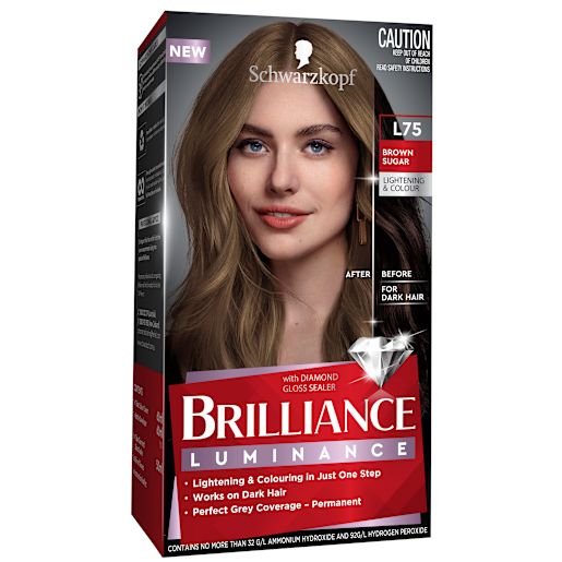 BRILLIANCE LUMINANCE SUGAR BROWN L75 HAIR COLOUR 1 EA