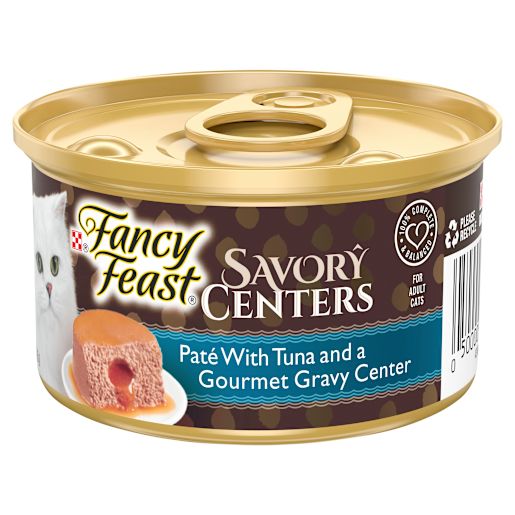 FANCY FEAST SAVOURY CENTRES TUNA PATE CAT FOOD 85GM