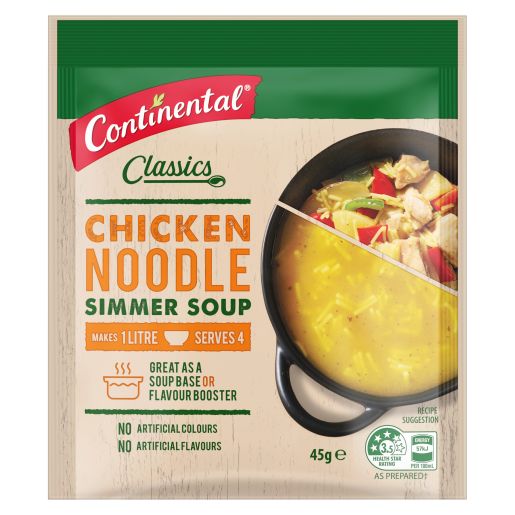 CHICKEN NOODLE SIMMER SOUP 45GM