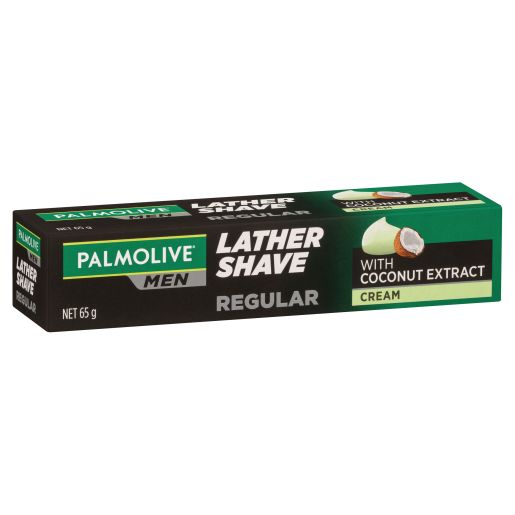 LATHER SHAVE CREAM TUBE 65GM