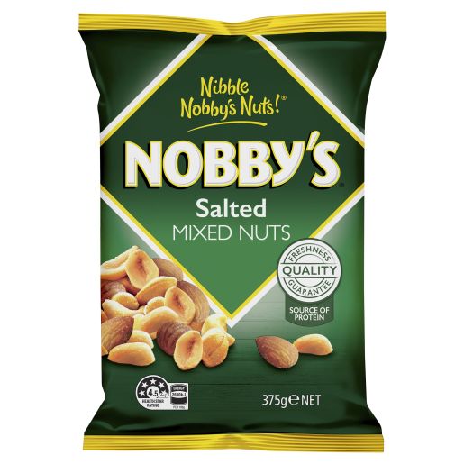 SALTED MIXED NUTS 375GM