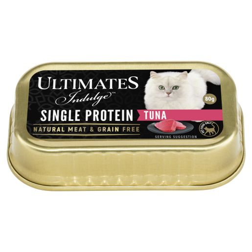 INDULGE SINGLE PROTEIN TUNA 80GM