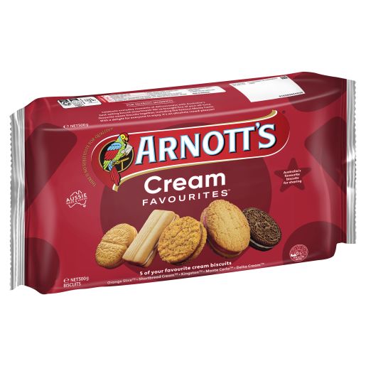 BISCUITS ASSORTED CREAMS 500GM