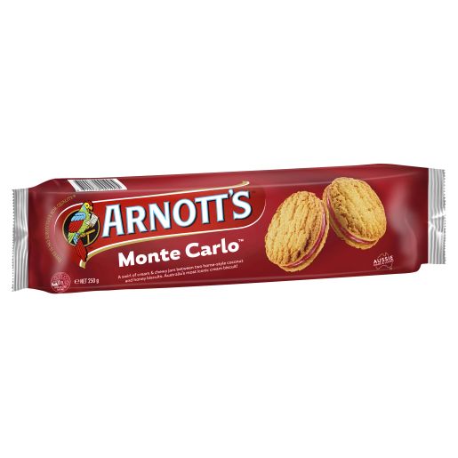 BISCUITS MONTE CARLO ORIGINAL 250GM