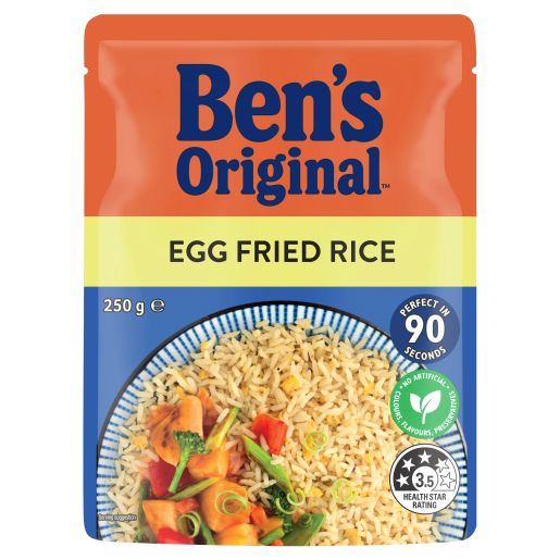 EGG FRIED MICROWAVE RICE POUCH 250GM