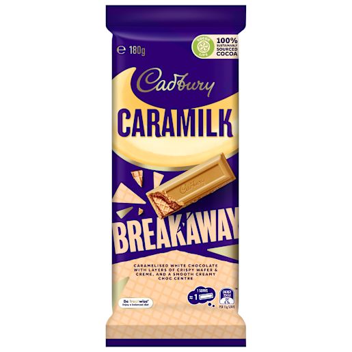 CARAMILK BREAKAWAY TABLET 180GM