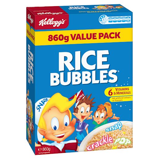 RICE BUBBLES 860GM