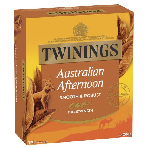 AUSTRALIAN FULL STRENGTH AFTERNOON TEA BAGS 100S