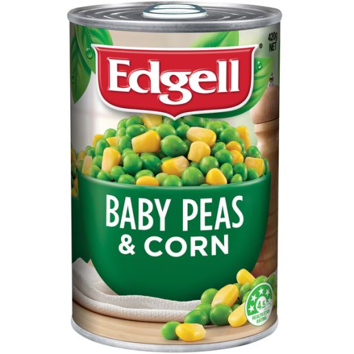 PEAS BABY & SUPER SWEET CORN 420GM